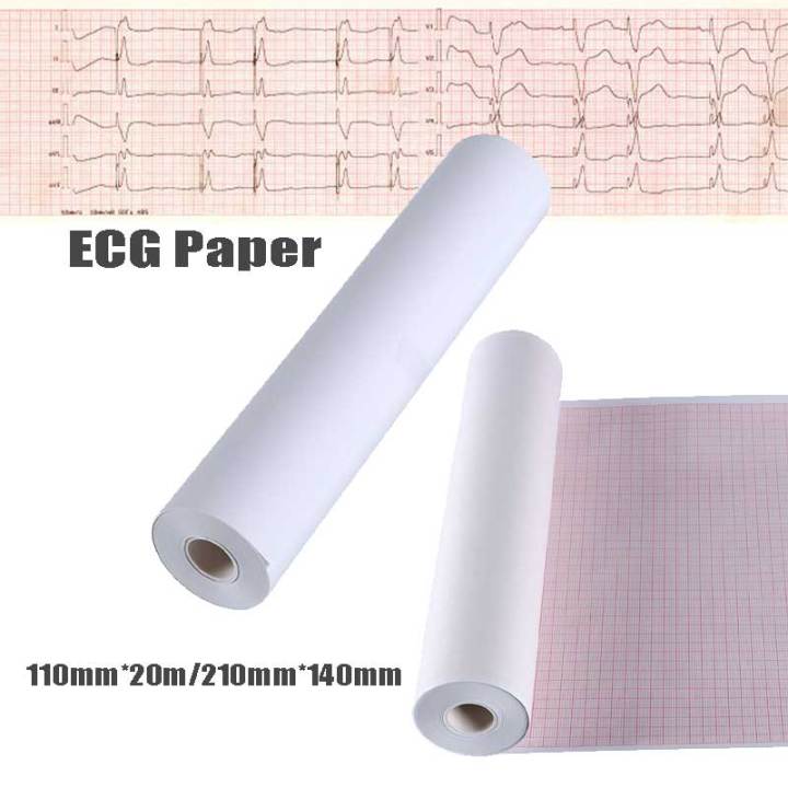 ECG Paper 110mm x 20m / 210mm x 140mm x 20m | Lazada PH