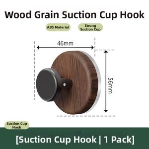 FAJIENUO | Vintage Style Suction Cup Hook No Drilling Strong Load-bearing