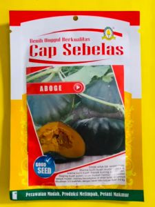 Benih Labu ABOGE isi 20gr dari Cap Sebelas joss