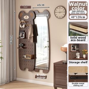 Dimple Board Pull Out Full Length Wall Mounted Mirror