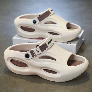 Trendy Non-slip Thick-soled Outdoor Slip-on Slippers