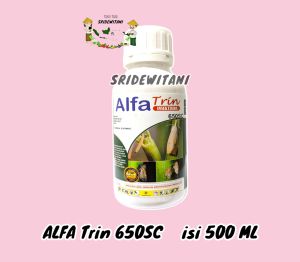 ALFATRIN 650sc Isi 1 Liter ULATE SPONTAN Pembasmi Hama wereng coklat Ulat Sundep Pada Semua Tanaman
