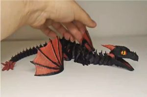 Mainan Anak Artikulasi Black Dragon Edukasi Termurah
