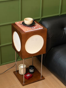 XUNZE | Vintage French Bauhaus Storage Floor Lamp