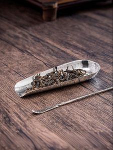 999 Sterling Silver Tea Accessories Set