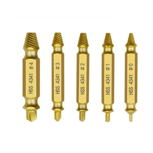 5pieces Screws Puller Drill Bit Kit Damaged Quick Bolt Puller Bolt Extractor Bolt Stud Remover Easy To Remove Disassembly Tool