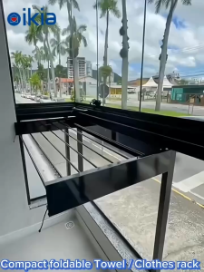 Oikia - Eclipse Towel Rack / Clothes Rack / Clothes Drying Rack / Laundry Drying Rack