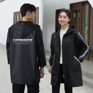 Váy Bảo Hộ Lao Động Dài Tay Ấm Áp Có Lót Lông Cừu Cho Nữ Mùa Xuân Thu Làm Việc Tại Nhà Bếp Váy Bảo Hộ Lao Động Cho Nam