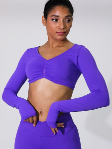 Seamless Lycra nude yoga pants womens tight-fitting high-waisted and hip-lifting peach pants running exercise quick-drying fitness pants  MS0152-A