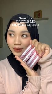 DAZZLE ME Ink-Matte Lip Cream | Lip Cream Matte Finish & Tahan Lama
