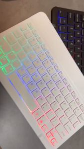 Aksesoris Komputer untuk Android: Keyboard Bluetooth 10 Inch & Mouse Wireless 7 Warna