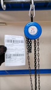 Hoisting Machine Chain Block Regular Manual Chain Hoist 1-5 Tons Fall Block and Tackle Hand Chain Block