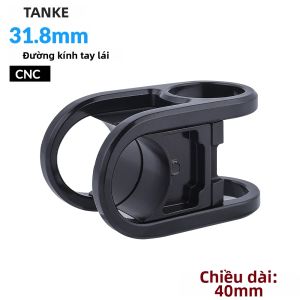 TANKE | Thân Xe Đạp MTB 31.8mm Hợp Kim Nhôm CNC 0 ° Tay Lái Xe Đạp Ngắn Tay Cầm Tăng Chiều Cao Cho Phụ Kiện Xe Đạp Đường Trường