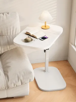 2026 New Mini Rotating Coffee Table Simple Modern Living Room Sofa Side Table Bedroom Bedside Desk Home Use Small Table