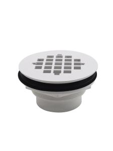 Clog-resistant Plastic Drain