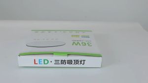โคมไฟเพดาน LED กลม กันน้ำ แสงสีขาว 20W 36W 48W ป้องกันความชื้น และสว่าง 2 ประเภทให้คุณเลือก สวัสดีครับ!