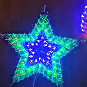 Large Christmas lantern Christmas lights Christmas Parol Lantern Seasonal Outdoor Decoration LED Lights for Wedding & Bedroom Christmas decor for home