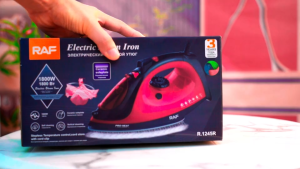 [1 YEAR WARRANTY] RAF R-1245G Electric Steam Iron 1800W/Seterika Stim Elektrik RAF R-1245G