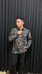 Kemeja Batik Pria Lengan Panjang Batik Pekalongan Kemeja Batik Modern Kemeja Kantor Pria Batik Katun