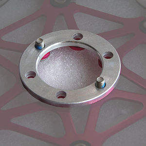 Electric Scooter Brake Disc 3mm Gaskets Bicycle 6 Holes 2mm Washers 4mm Hub 5mm Flower Drum Heightening Pad Bike Black Washer