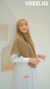 Bergo Instan Sakinah Non Pad Oryginal Arey Hijab ▪ Jilbab Polos ~ 405