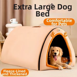LUTI | Thermal Insulation Semi-Enclosed Dog Bed Fully Detachable