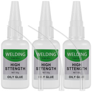 3Pcs Welding High-Strength Oily Glue Multifunctional Universal Super Glue Instant Bonding for Metal Wood Ceramics Leather Glass