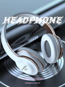 P17ชุดหูฟังบลูทูธไร้สายซับวูฟเฟอร์ไฮไฟสเตอริโอไร้สายพับได้ที่สวมศีรษะหูฟังเล่นเกมส์พร้อมการ์ดสนับสนุน TF หูฟังพร้อมไมโครโฟนตัดเสียงรบกวน Reducti