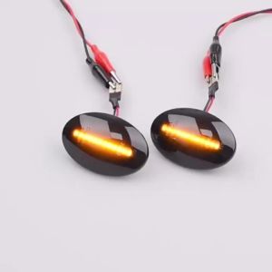 2Pieces Led Dynamic Side Marker Lamps Indicator Turn Signal Light For Opel Corsa B 1993-2020 Combo C 20012002 2003 2004- 2011