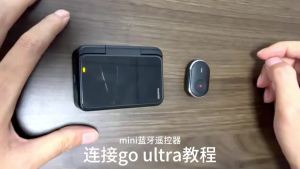 STARTRC | Mini Wireless Bluetooth Remote Control for insta360 GO Ultra/X5/X4 Air Ace Pro 2 DJI Osmo Action 6 5 360 Accessories