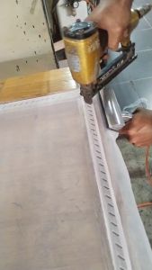 TSC016 บล็อกสกรีน บล็อกสกรีนผ้า บล็อกทำเสื้อ พร้อมขึงผ้าเบอร์ 120 ขนาด A5A3A2 (มีไม้ให้เลือก 2 ชนิด)