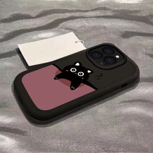 Couples Cat Design Phone Case Full Cover Silicone Protective Shell for Apple 15ProMax iPhone 14 13 12 XS Max Creative 11 Anti-Fall 6S 8Plus SE 2nd Generation