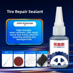 MONLEYTA | Germany Car Tire Repair Glue Side Injury Crack Wall Breakage Glue Powerful Soft Filling Adhesive For Truck Rubber Scratch Repair Tool