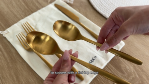 JazzUpCo | Ava Cutlery Set | Matte Gold/Silver/Black/Rose Gold