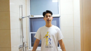 ม่านห้องน้ำ ผ้าม่านห้องน้ำกันน้ำ ไม่ต้องเจาะ กันน้ำ กันเชื้อรา 80*180/120*180/180*180ซม