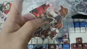 KonoSuba - Set 10/15 Sticker Megumin - Anime KonoSuba/KonoSuba: Gods Blessing on This Wonderful World! hình dán trang trí laptop chống nước chống xước siêu đẹp