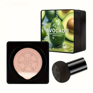 Light and Moisturizing Concealer Long-Lasting Air Cushion Powder Cream Concealer Natural Makeup Effect Air Cushion Makeup Primer Cream Texture | Long-Lasting Wear-Resistant Bb Cream Suitable for All Skin Tone