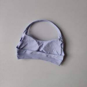 Áo Ngực Thể Thao Chống Sốc Cho Nữ Áo Liền Mạch Có Dây Buộc Hỗ Trợ Cao Push-Up Hở Lưng Nhanh Khô Mặc Tập Gym Thể Dục Yoga Tập Luyện Đồ Lót