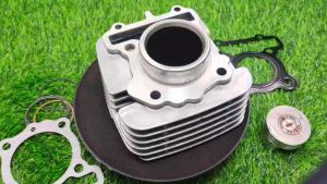 เสื้อสูบ ลูกสูบแหวนแท้เบิกศูนย์ Yamaha สแตนดาร์ด + เสื้อสูบเกรด a โรงงาน spark115i ขนาด 50มิล เดิมๆ ติดรถ รหัส 1PB-E1630-10