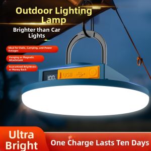 ZHENNIU | Ultra-Long Battery Camping Light for Outdoor Emergency Illumination with Magnetic Fixation