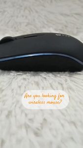 V2S WM302 Rechargeable Wireless 2in1 USB Receiver & Bluetooth Mouse Silent Click Ultra Thin Design