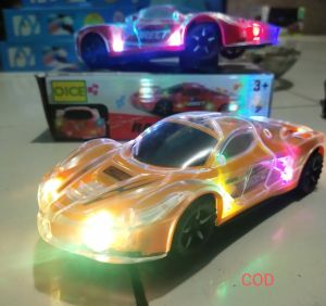 Sim3shop Mainan Mobil bling bling Mobilan Racing Sport Cars Bump And Go Musik Dan Lampu