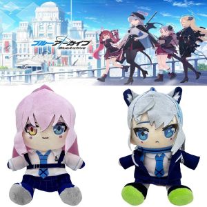 Fast shipping 21cm Blue Archive Plush Doll Role Shiroko Hoshino Plush Toy Anime Toy Soft Stuffed Doll Plushie Gifts