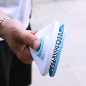 Pet comb cleaning brush floating hair cat self-cleaning comb hair removal knot comb one-button hair remover needle comb