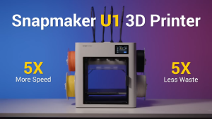 Snapmaker U1 3D Printer 5X More Speed. 5X Less Waste with ( 1 Year Warranty )
