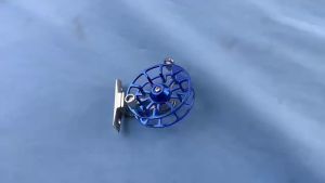 Inertial Metal Fishing Reel Mini Private Reel Portable Lightwight Fishing Raft Reel Winter Outdoor Fishing Tackle Accessories[T]