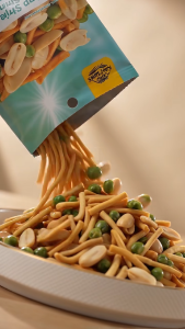 Ganyuan Buy 10 packs get 50% off Shrimp Strips and Beans Shrimp Flavor Crispy Mix Elaborately Seasoned Delicious and Crisp Net Weight 30g nuts.