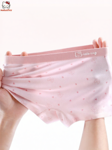 Hello Kitty | Breathable Spring/Summer Lightweight Seamless Shorts Panties for Middle to Older Girls