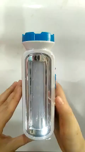 Đèn pin sạc KY 9970 (4110) cầm tay có đèn LED bên hông