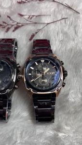 Jam Tangan Pria Expedition E6835 EXP 6835 E6835 Original Garansi Resmi 1 Tahun - Stainless Steel & Leather